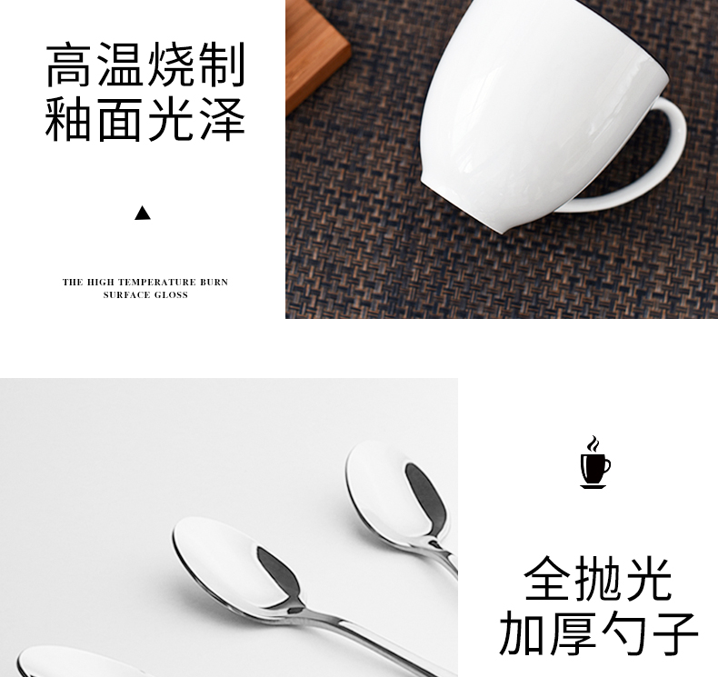 Unknown impression coffee cup small European - style key-2 luxury porcelain teacup ze tian, a cup of coffee in the afternoon cup suit with a spoon