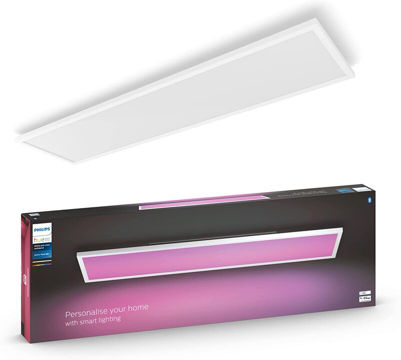 Philips Hue Surimu Smart Color-Adjustable Voice-Controlled Ceiling Light for Living Room and Bedroom, Compatible with Homekit Philips Hue Surimu Smart Color-Adjustable Voice-Controlled Ceiling Light for Living Room and Bedroom, Compatible with Homekit