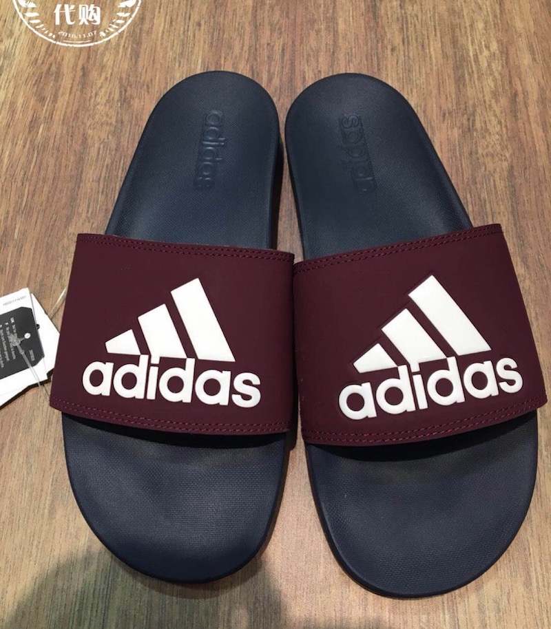 Quầy Đài Loan Adidas / adidas siêu mềm dép thể thao nam và dép giải trí AC8830 dép vip