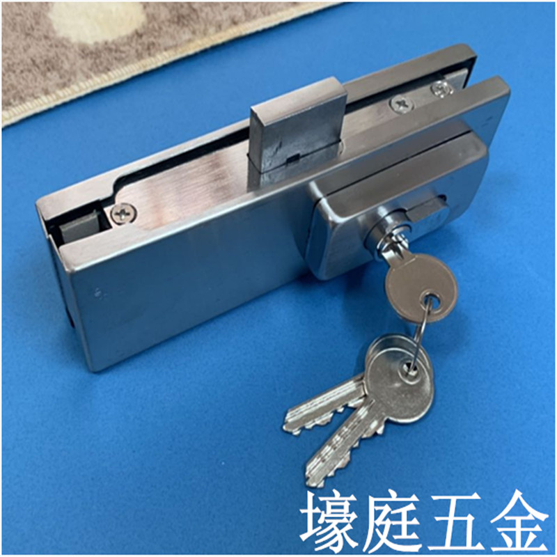 glass door car position lock office store bolt lock no frame glass door lock clip ground spring door car bit lock