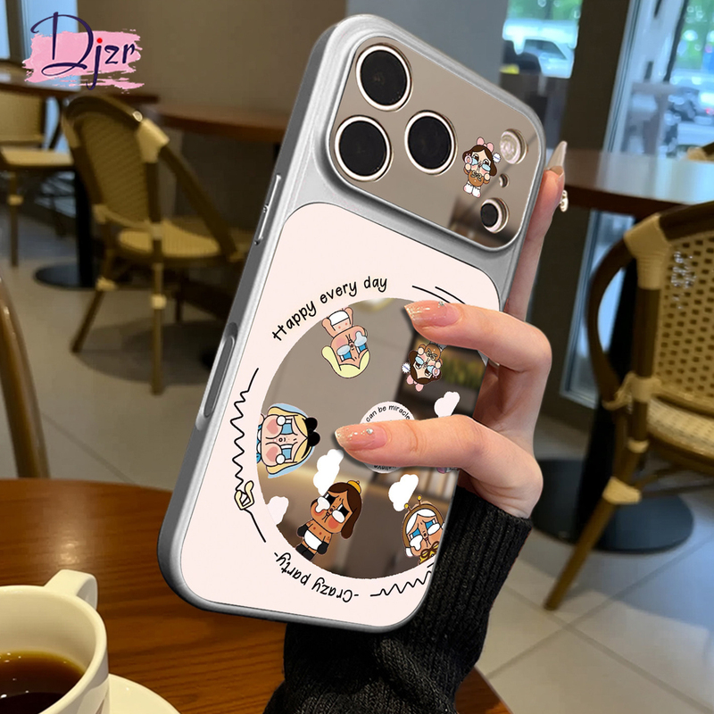 Djzr Is Suitable for Iphone17Promax Special Mobile Phone Case 17Air2026 New Super Popular Mirror Record Player Crying Doll Iphone16Pro Magnetic Wireless Charging 15 Anti-Fall All-Inclusive Protective Cover Djzr Is Suitable for Iphone17Promax Special Mobile Phone Case 17Air2026 New Super Popular Mirror Record Player Crying Doll Iphone16Pro Magnetic Wireless Charging 15 Anti-Fall All-Inclusive Protective Cover