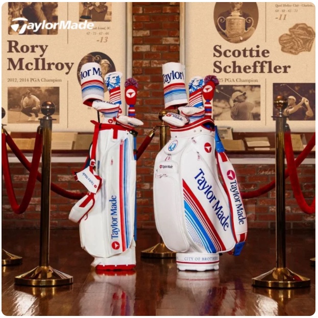 Taylormade Golf Bag Pga Championship Limited Edition Professional Stand Bag Men's Golf Bag