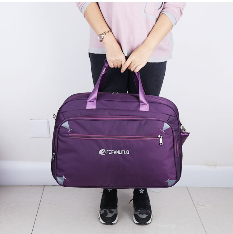 Túi du lịch xách tay dung tích lớn nam và nữ túi du lịch ngoài trời túi hành lý túi quần áo sling 60 lít túi lớn chờ giao hàng túi du lịch nữ đẹp