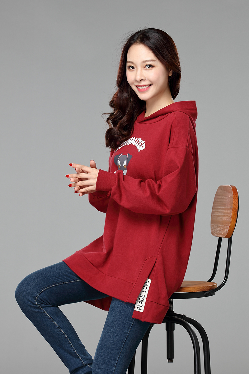 Sweatshirt femme en Coton - Ref 3217207 Image 7