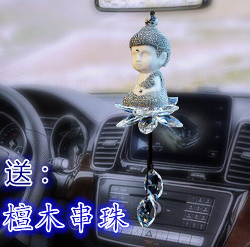 Car pendant, crystal pendant, high-grade diamond-encrusted Tathagata, car pendant, car pendant, car pendant, car pendant