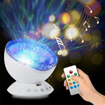 Bedroom bedside starry atmosphere colorful remote control sleep night light
