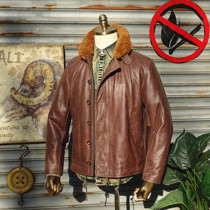 Sell N1 Navy deck clothing to keep wool collar soft glutinous fog coat leather