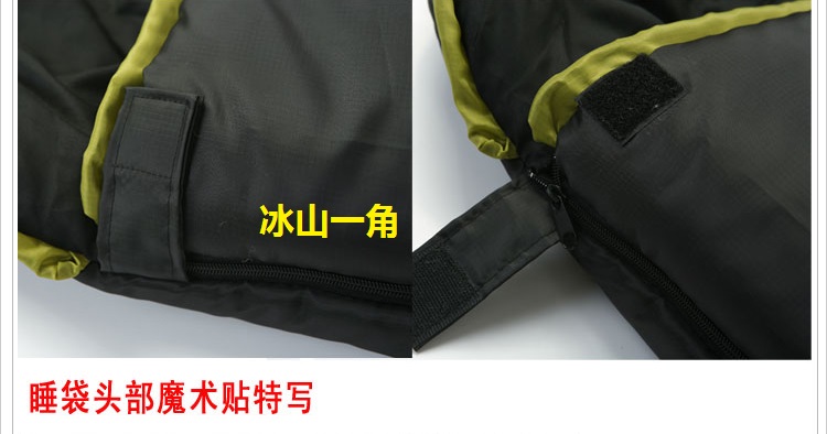 Authentic dã ngoại cắm trại cắm trại cắm trại đi bộ đường dài cưỡi ấm khâu khách sạn người lớn du lịch lều du lịch túi ngủ - Túi ngủ túi ngủ du lịch