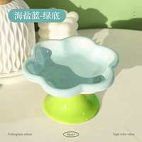 Морская соль сине-зеленый дно