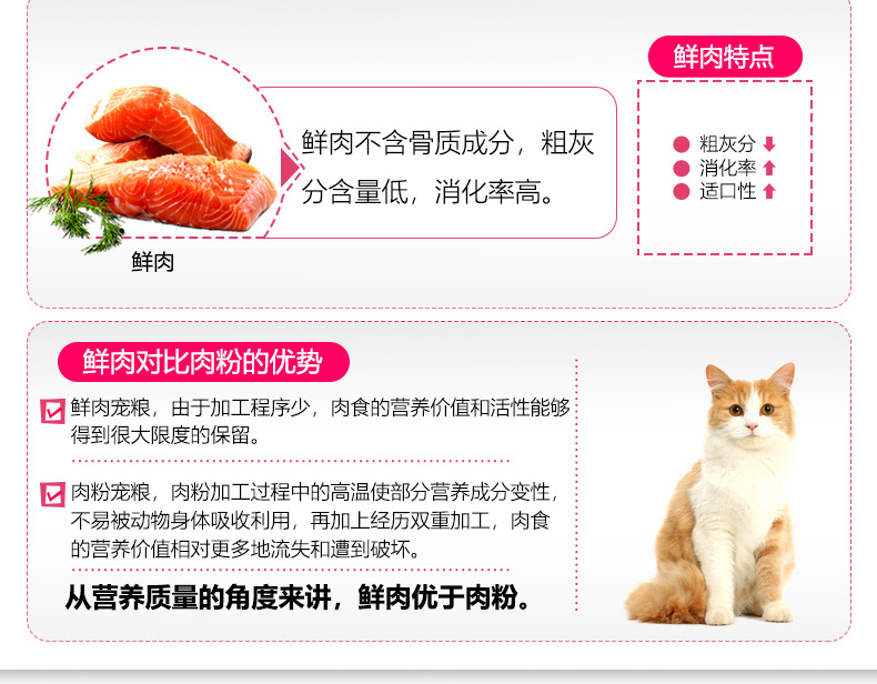 Thức ăn cho mèo không có hạt Mess 1.36kg Vải Garfield thực phẩm dinh dưỡng cho mèo làm đẹp cho thú cưng mèo thức ăn cho mèo - Cat Staples hạt royal canin