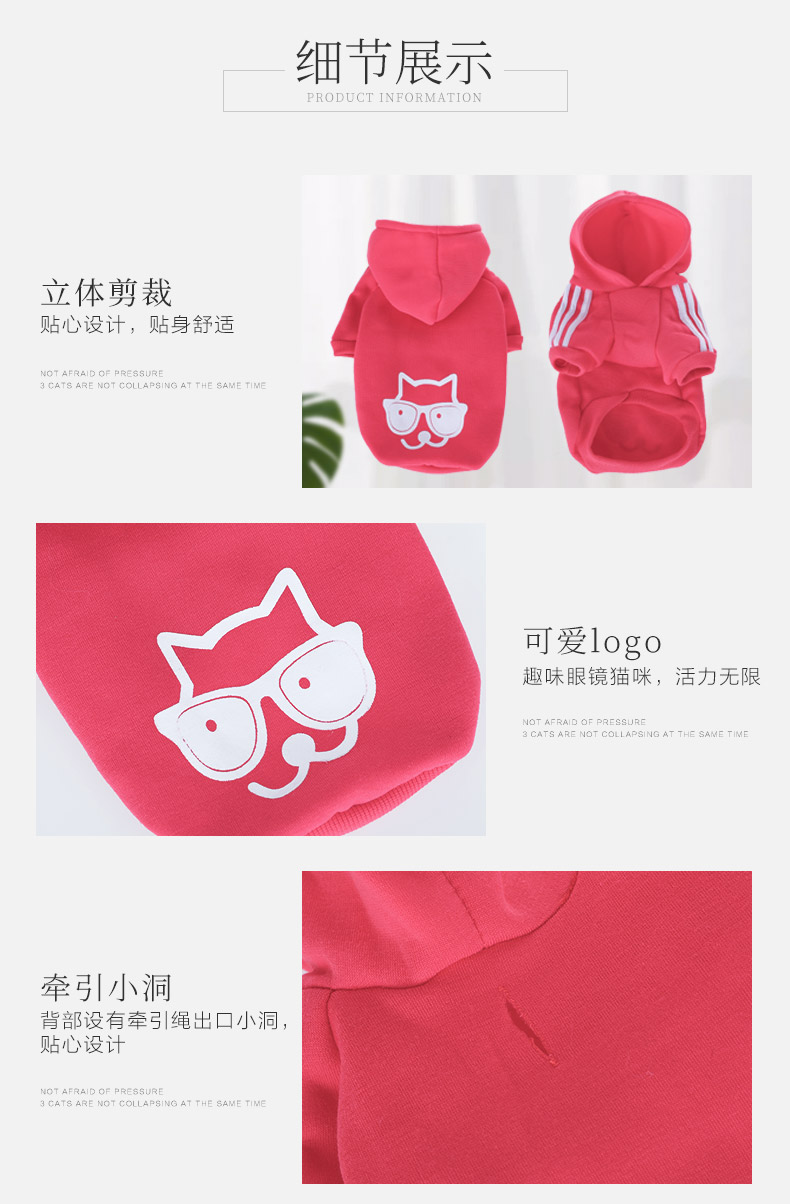 Quần áo mèo nhỏ thú cưng thời trang đường phố quần áo mùa xuân và mùa hè mèo mặc quần áo mèo nhỏ thời trang mùa hè mèo xanh - Quần áo & phụ kiện thú cưng áo thú cưng