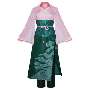 He Xian Gu Cosplay Costume Role-Playing Outfit Two-Dimensional Children's Dark Pattern Performance Costume in Stock