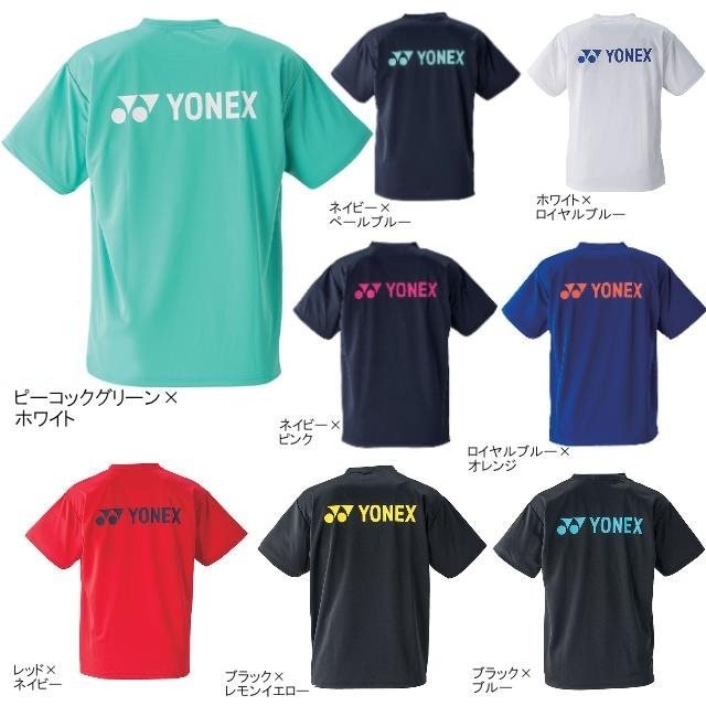 YONEX YONEX tennis badminton uniform men's and women's yy short sleeve jersey sweat absorption quick-drying sports training T-shirt