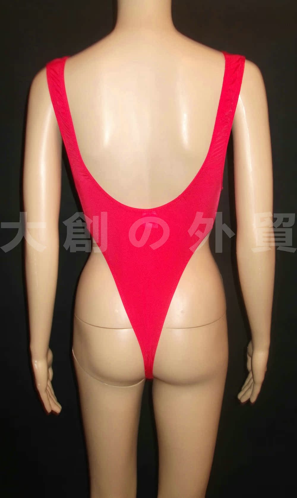 Chất lượng xuất khẩu Qingdao! Cao cấp vải ~ sexy trong suốt jumpsuit tight-fitting swimsuit cao ngã ba T 裆 Shebin