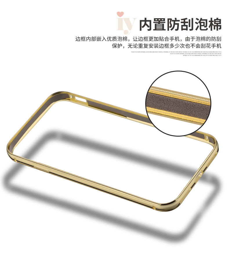 iy Ultra Slim Lightweight Aluminum Metal Bumper Dazzle Color Acrylic Back Cover Case for OPPO R9s