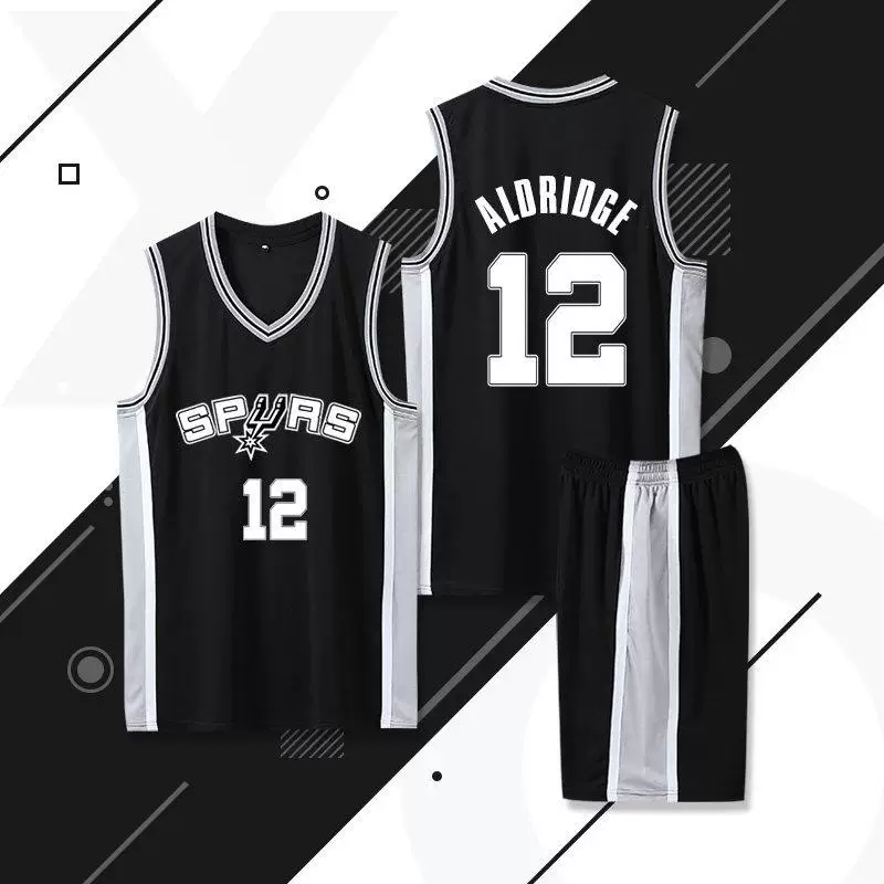 Футболка-форма для баскетбола Spurs Vinbanyama Джерси Duncan Fox Paul Ginobili Leonard Parker костюм униформа