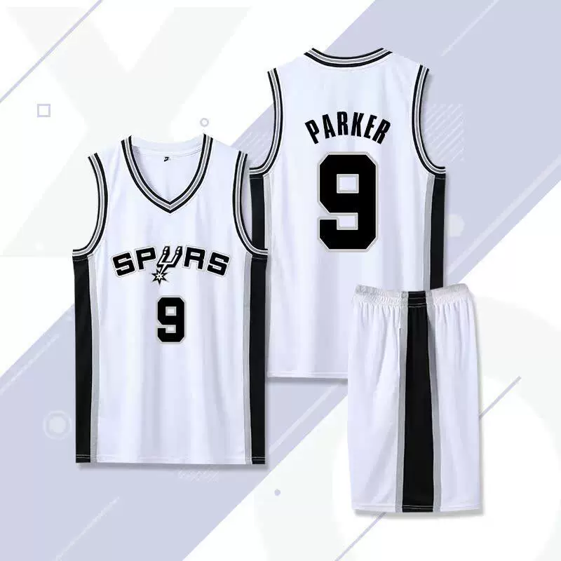 Футболка-форма для баскетбола Spurs Vinbanyama Джерси Duncan Fox Paul Ginobili Leonard Parker костюм униформа