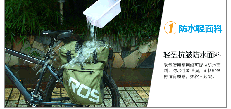 Sacoche pour vélo mixte ROSWHEEL - Ref 2219093 Image 20