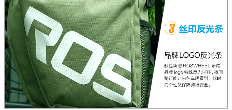 Sacoche pour vélo mixte ROSWHEEL - Ref 2219093 Image 22