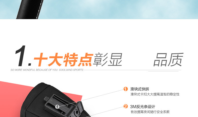 Sacoche pour vélo mixte EASYDO - Ref 2219610 Image 9