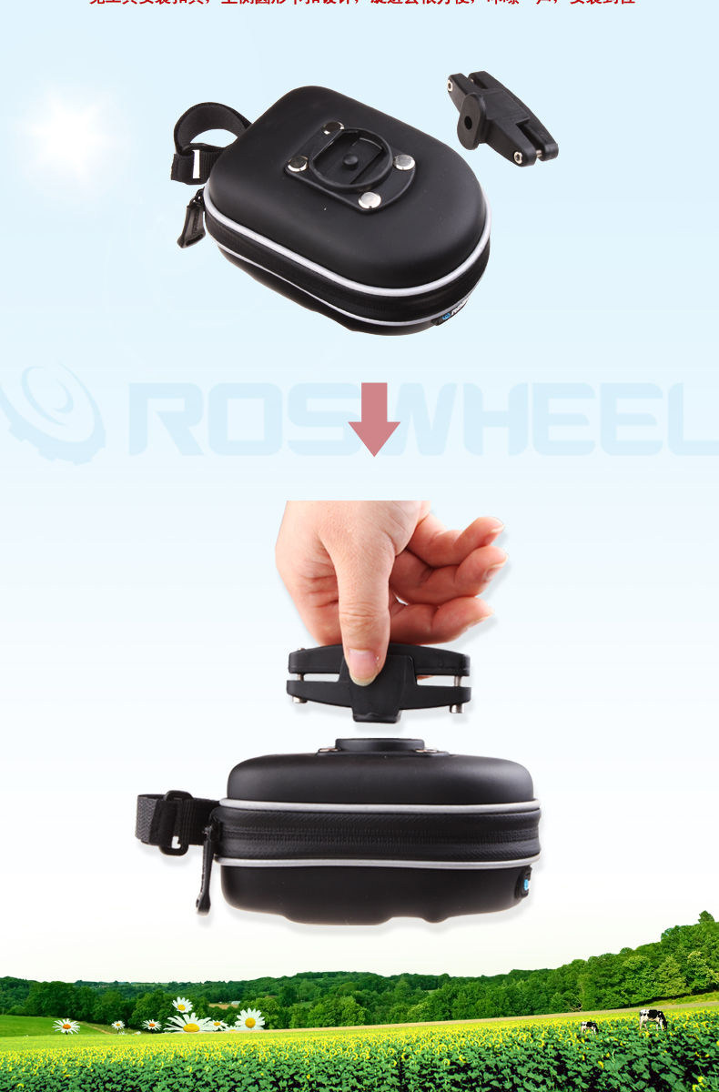 Sacoche pour vélo mixte ROSWHEEL - Ref 2216782 Image 9
