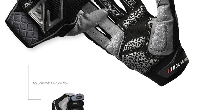 Gants pour vélo mixte KF COOLWINO - Ref 2242832 Image 62