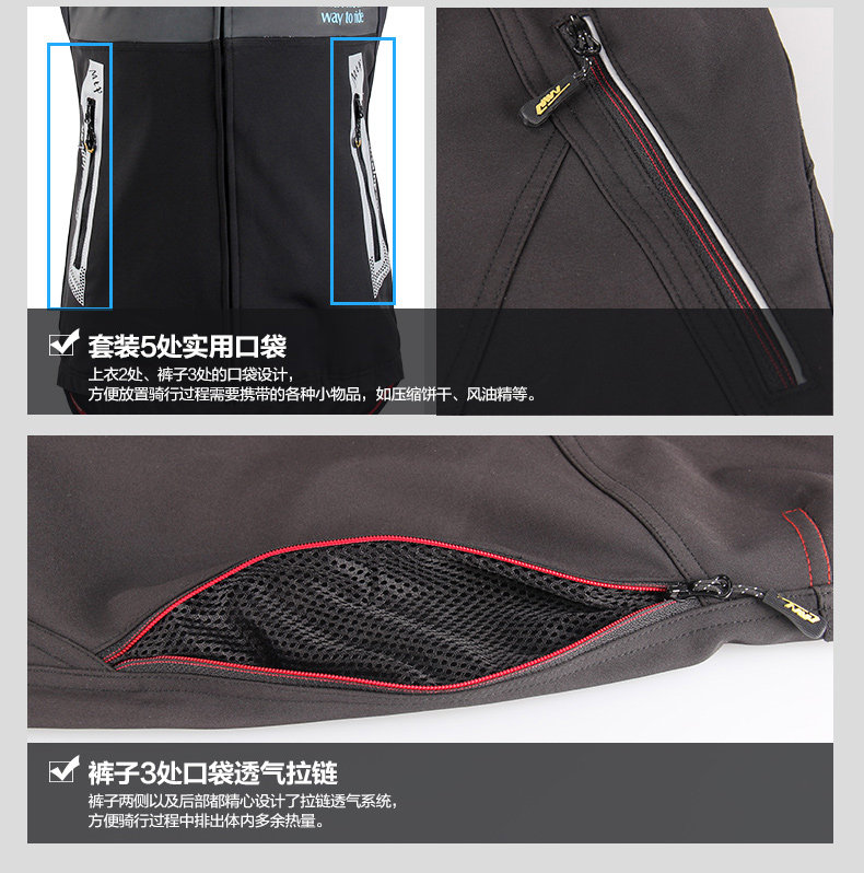 Tenue de cyclisme mixte MOUNTAINPEAK - Ref 2216582 Image 31