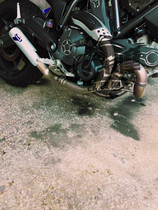 Motorcycle Ducati Self-Traveler scrambler Climber Modified Single Row Exhaust Pipe