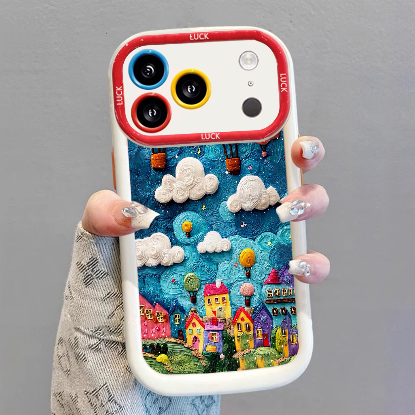 ng2510227 [Silicone morbido importato] Adatto per custodia Air Phone, cover protettiva a cartoni animati per iPhone 17, cover completa per iPhone 16 Pro Max_voghion.com