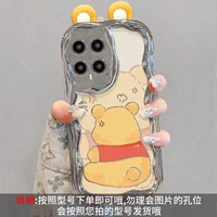 [Винни Пух + Уши] Гальваническое покрытие★Импортный мягкий силикон не желтеет★10 метров «все включено», защита от падения