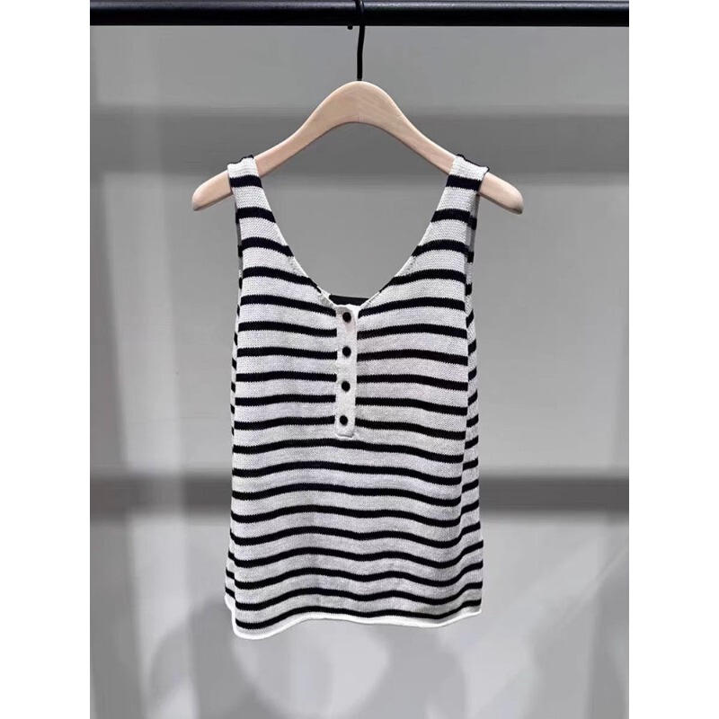 [Global Ambassador Zhang Manyu's Same Style] Authentic Vest 2026 Summer New Silk Cotton Linen Mbf2Swt041