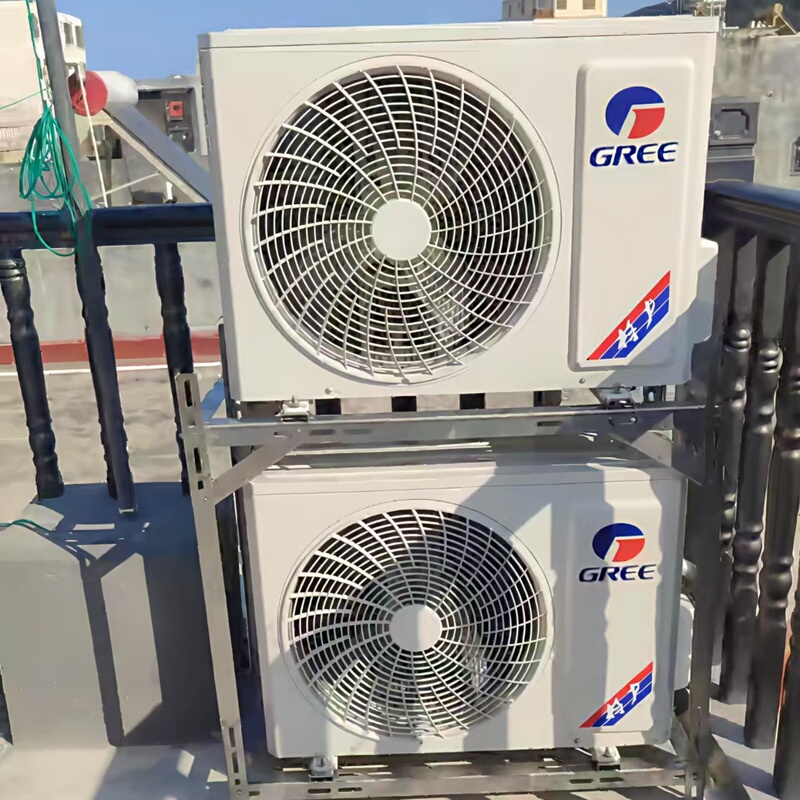 Central Air Conditioning Outdoor Unit Bracket Accessories Upgraded to Floor-Standing Multi-Layer Stacking Adjustable Shock-Absorbing and Shock-Proof 1.5-5P Bracket Central Air Conditioning Outdoor Unit Bracket Accessories Upgraded to Floor-Standing Multi-Layer Stacking Adjustable Shock-Absorbing and Shock-Proof 1.5-5P Bracket