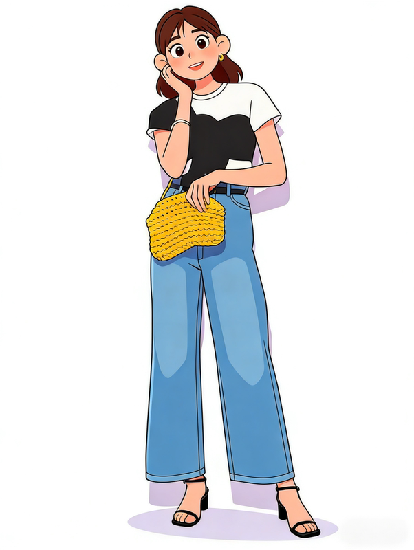 Sensitive Brand @Pege Story Popular Jeans