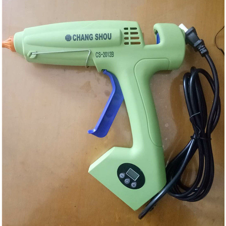 Longevity card high-end numerical control glue gun thermostatic glue gun number of hot melt adhesive gun CS-2012B200W thermoregulation glue gun 