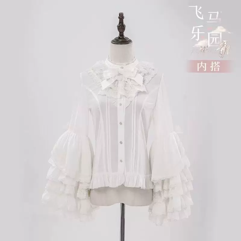 Сиренeвая кофта, тонкая милая длинный рукав, стиль Lolita