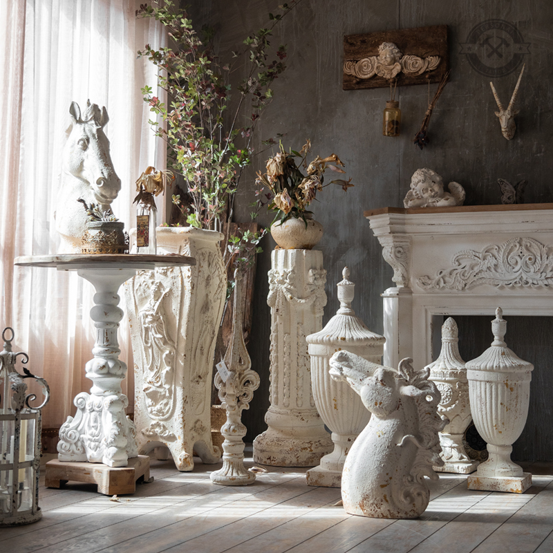 French crafts retro-made old relief wall decoration decoration florist wedding photography decoration props