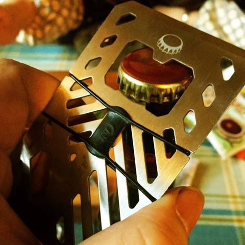 Niteize NAI AI Многофункциональная из нержавеющая сталь капитальная карта инструменты инструменты комбинация инструментов Money Fall Card Card