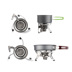 Bếp gas tự động BRS-15 bếp gas ngoài trời cắm trại bếp gas dã ngoại với thiết bị nấu ăn - Bếp lò / bộ đồ ăn / đồ nướng dã ngoại bếp cồn nướng Bếp lò / bộ đồ ăn / đồ nướng dã ngoại