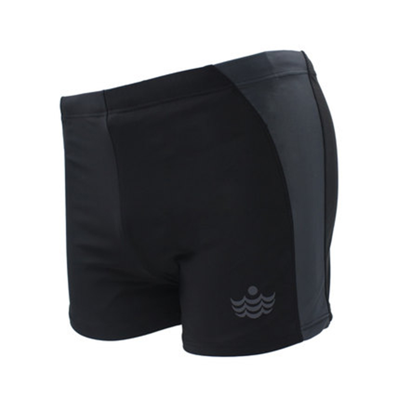 Men's swimming trunks Adult flat four corners swimming trunks Comfortable large stretch fashion swimming trunks with pockets