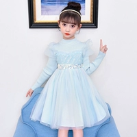 Трикотажный свитер, демисезонный пуховик, форма, наряд маленькой принцессы, платье, 2020