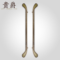 Guijue bathroom glass door handle handle sliding door handle stainless steel door handle Crystal hotel door handle