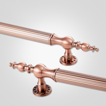 Guijue European door handle Hotel KTV door handle stainless steel iron door glass door handle wooden door handle