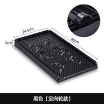 Drag tray desktop computer main disk host tray storage rack bracket removable heightening base pulley chassis