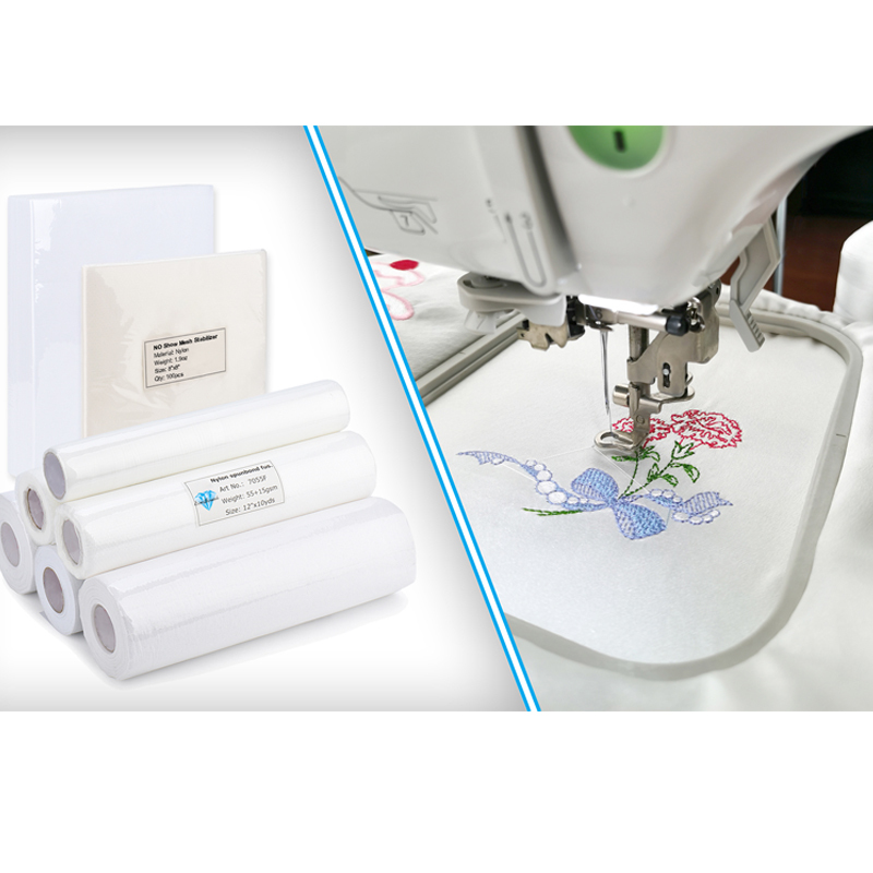 Simthread Computer Embroidery Machine Easy-Tear Embroidery Interlining Cutting Backing Special White Cutting Sheet Roll Pack Simthread Computer Embroidery Machine Easy-Tear Embroidery Interlining Cutting Backing Special White Cutting Sheet Roll Pack