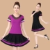 Yang Liping Square Dance Costume Mới Set Nữ Summer Modal Quần áo Khiêu vũ Váy Váy ngắn Váy - Khiêu vũ / Thể dục nhịp điệu / Thể dục dụng cụ giày múa ballet mũi cứng Khiêu vũ / Thể dục nhịp điệu / Thể dục dụng cụ