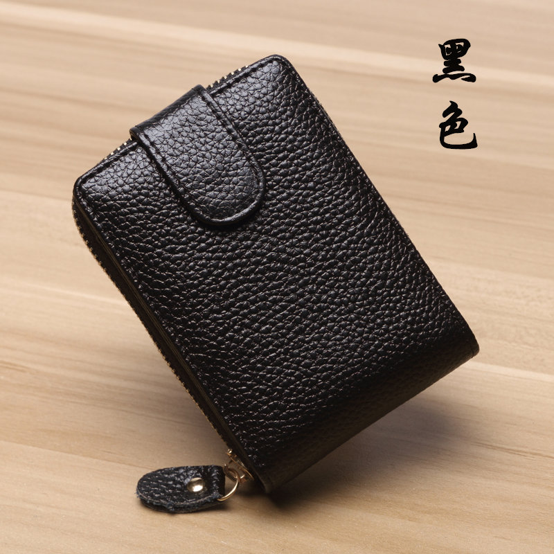 Lớp đầu tiên của gói thẻ lái xe bằng da dành cho nam. ví đựng card hàng hiệu