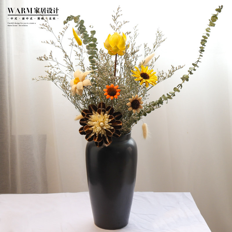 Natural Yunnan Dry Flower Pendulum bouquet Flowers Bouquet Real Flower Air-dry Mix and decoration Flower Arrangement Living room Furnishing Big Bundles of Perpetual Flowers