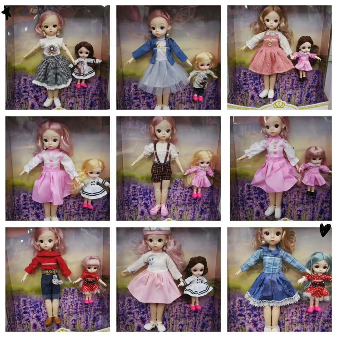 Children's Toy Dolls thirteen Joints Disposable Snow Princess Parenting Suit Multiple Joints Can Move Girl Gifts