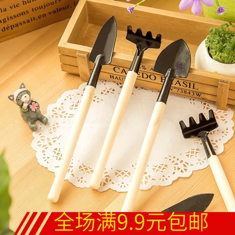 Versatile gardening tools 3 pieces of covered shovel Shovel Seed Flowers Potted Multi Meat Plant Pine Soil Tools 
