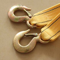 Car high-end double-layer 5m trailer rope 5 tons off-road vehicle car binding belt tensioner traction rope rescue rope